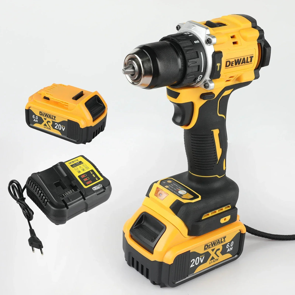 DEWALT DCD805 20V Power Tools Brushless Impact Drill Cordless Electric Screwdriver Multi-Function Hand Drill